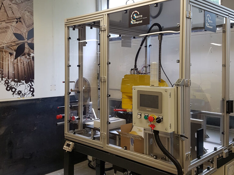 Réalisation SEI - Cellule robot dépose de tag RFID
