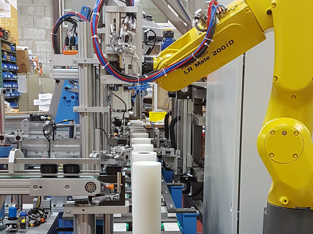 Robot machine spéciale pick and place