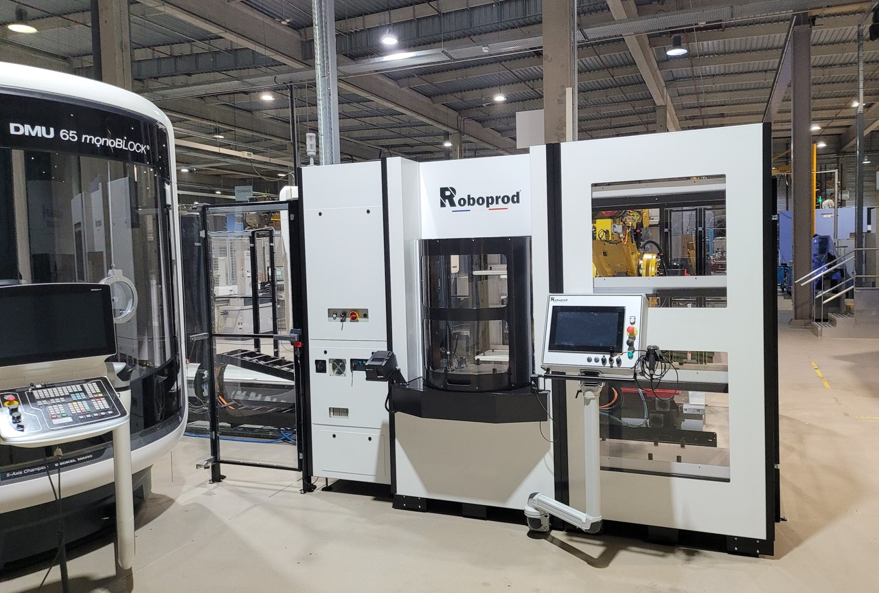 roboprod - Le robot idéal pour l’automatisation de vos machines-outils.